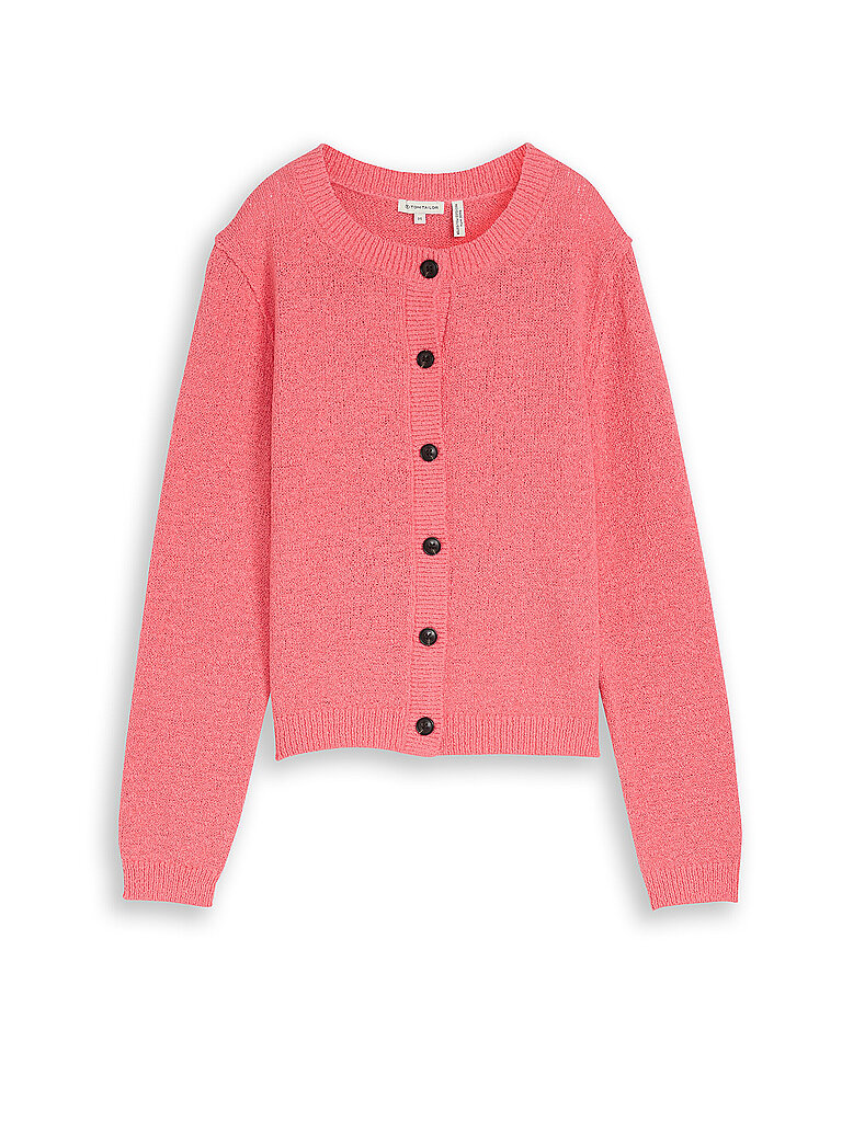 TOM TAILOR Strickjacke koralle   XL damen